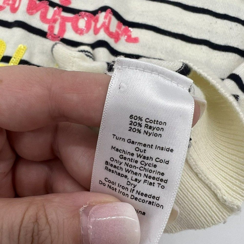 Talbots Getaway Button Back Crew Sweater Aloha Se… - image 4